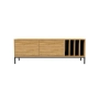 Szafka RTV-73 Drewno Lite Dąb Loft Lakier Rozmiary od 100 cm do 200 cm PREMIUM